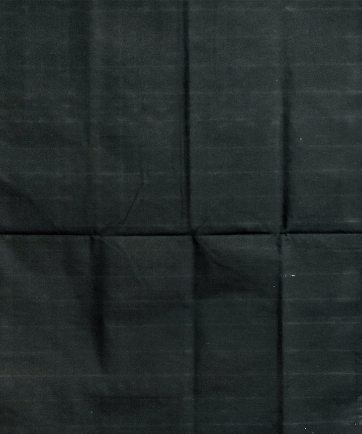 Grey black cotton handwoven sambalpuri saree