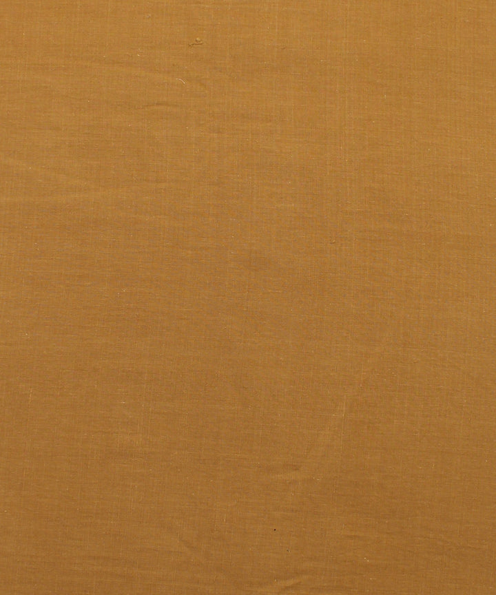 1.5m Beige Brown Handspun Handloom Cotton Fabric