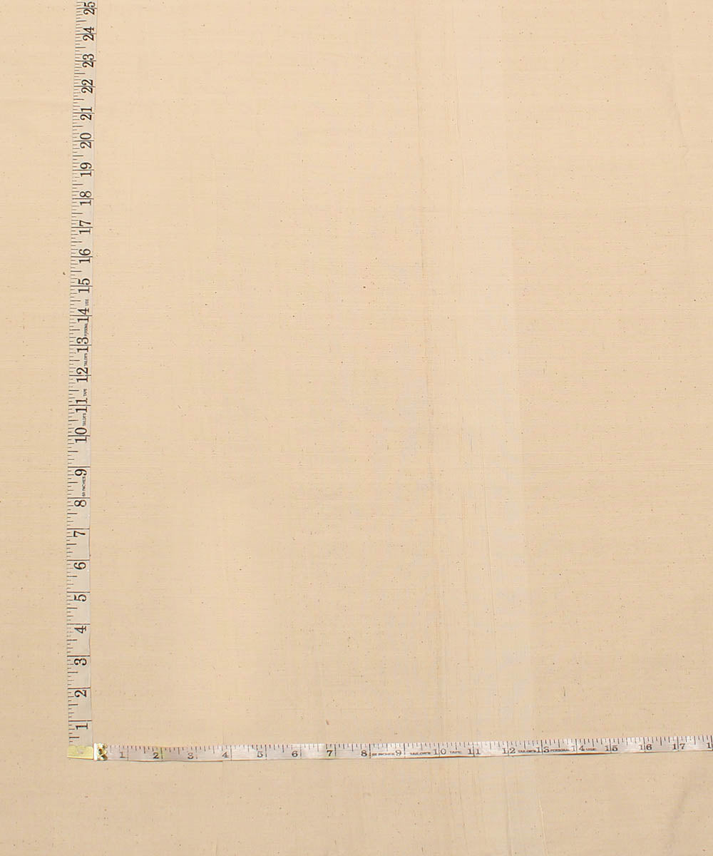 0.5m Off white handwoven kora cotton fabric