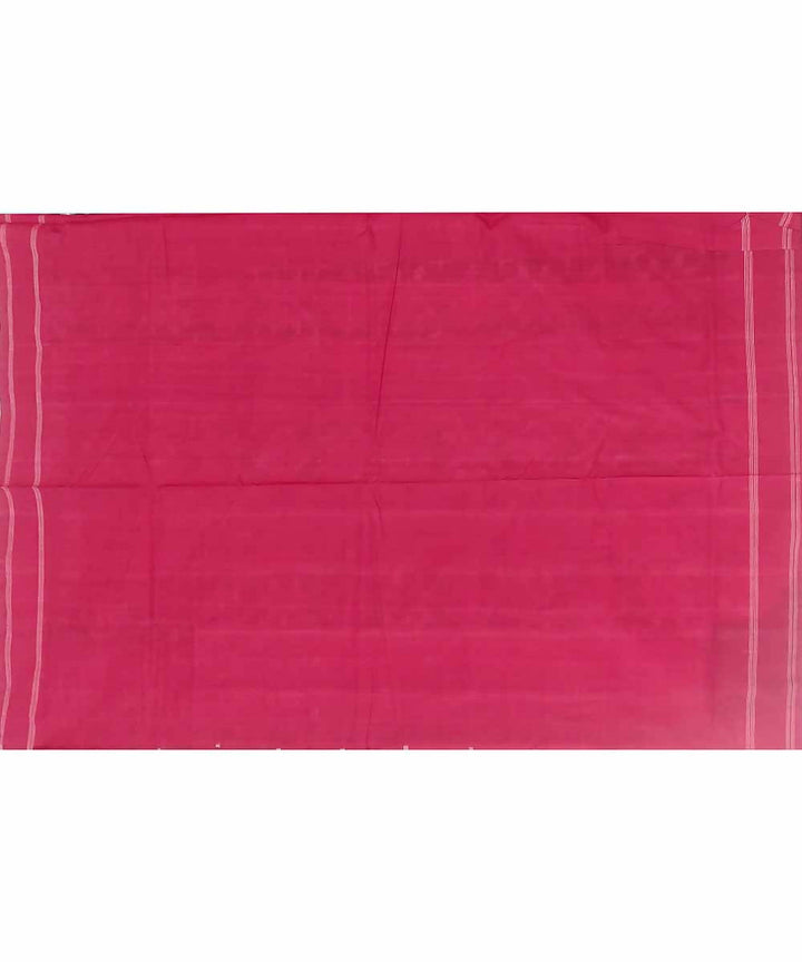 Multicolour handloom cotton double ikat pochampally saree