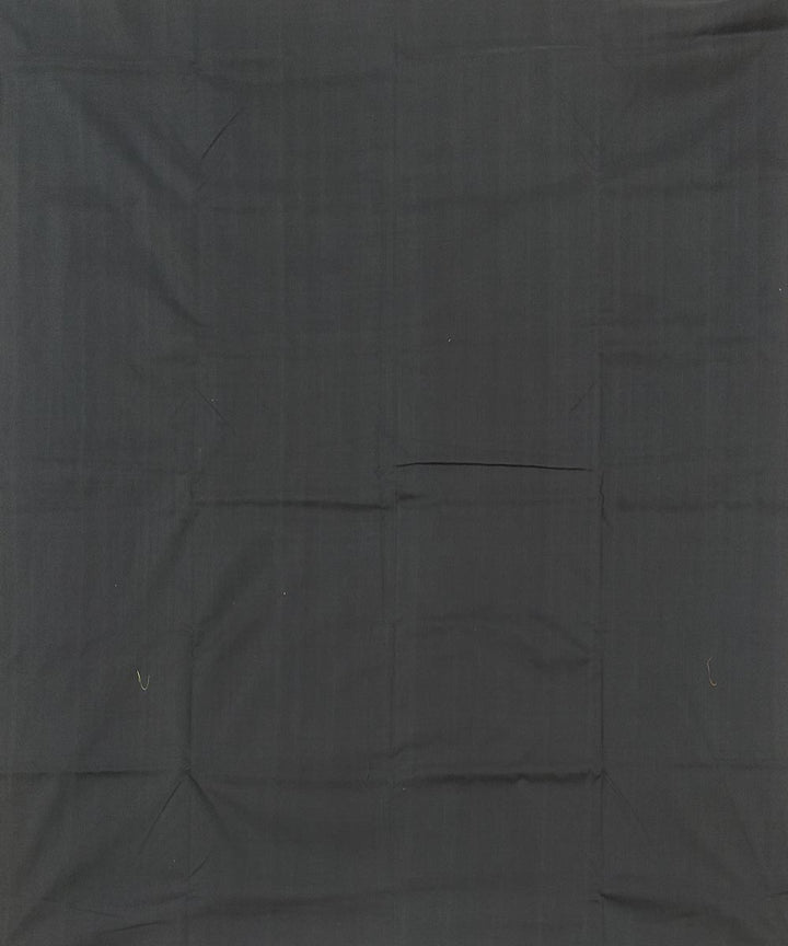 Black cotton handwoven pochampally ikat saree