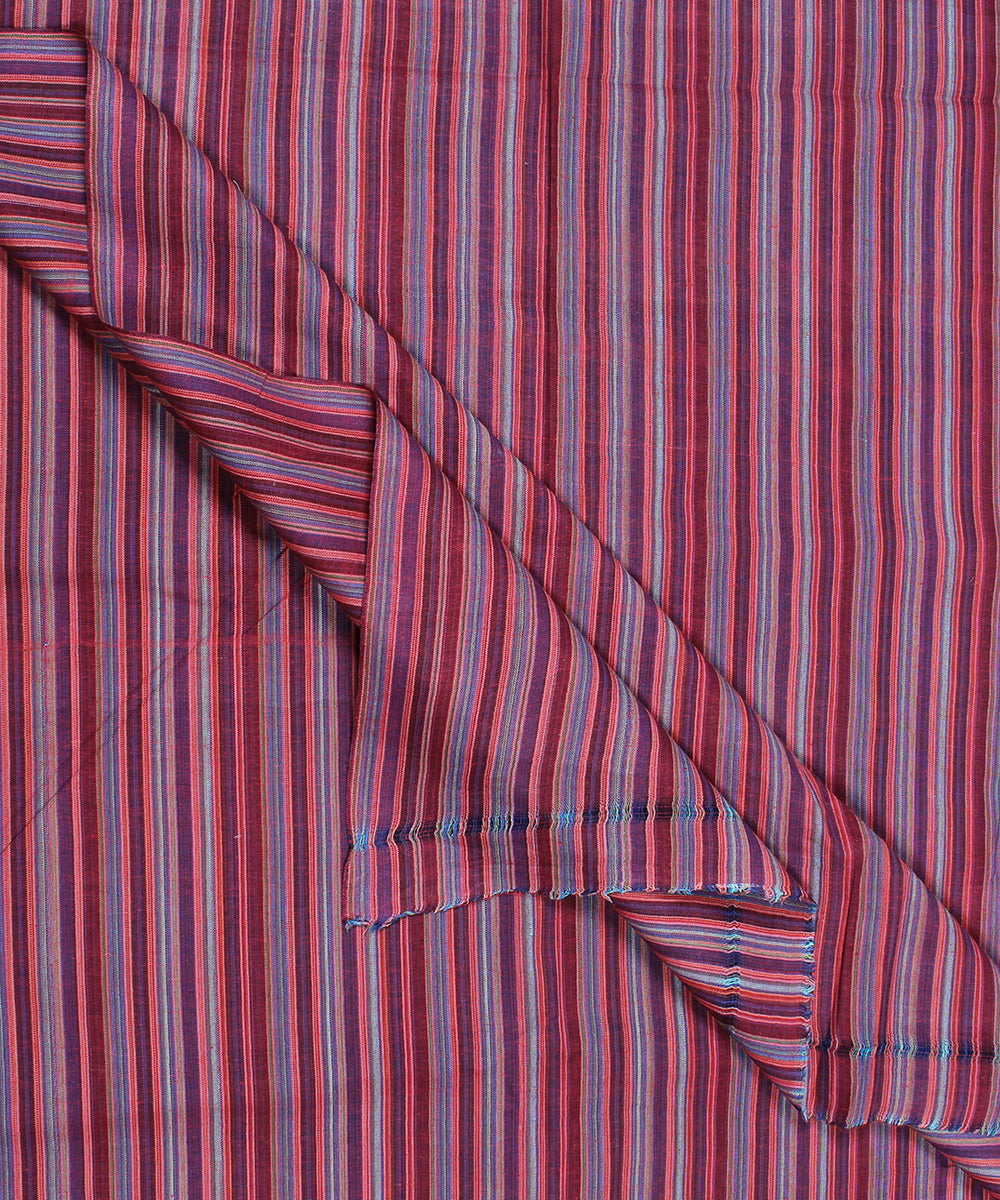 3m dark pink handspun handwoven cotton kurta material