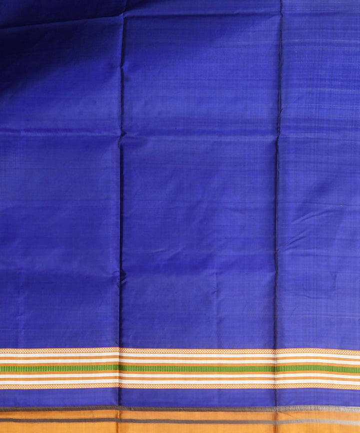 Resham shilpi yellow bengal silk saree with handwoven design