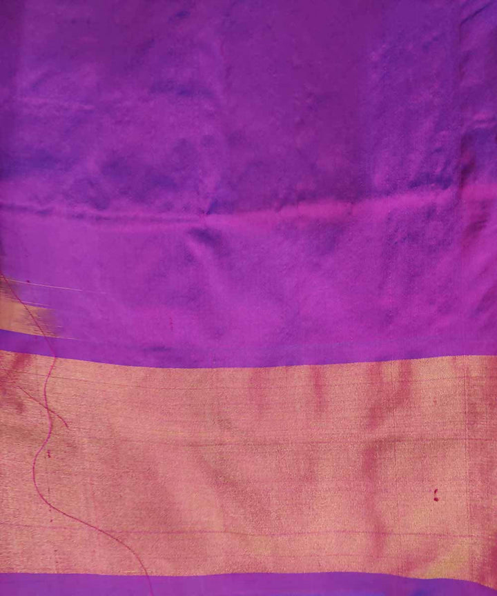 Aureolin yellow magenta handloom silk pochampally ikat saree