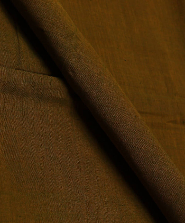 0.8m Yellow and Green Handloom Cotton Fabric