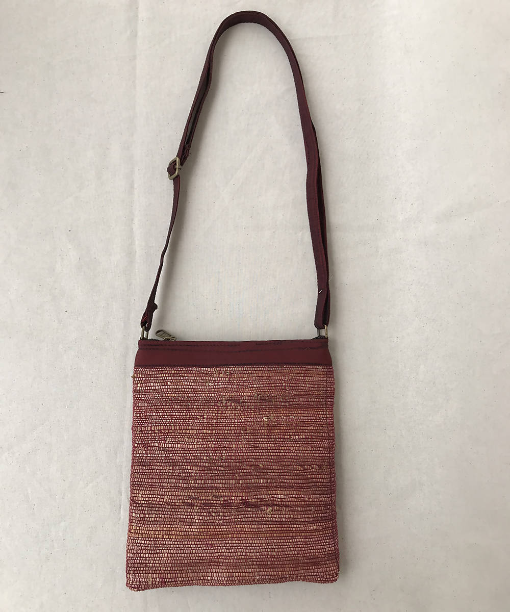 Gramya Handcrafted Banana Fibre Sling bag main image 0