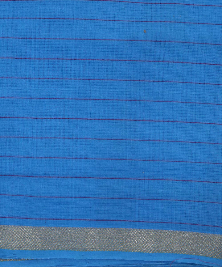 Black pink handloom cotton mangalagiri saree