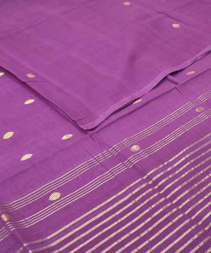 Burgundy handloom cotton rajahmundry saree