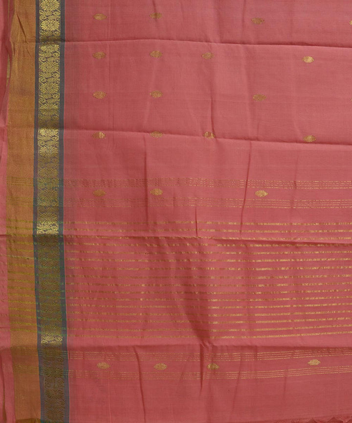 Light pink handloom cotton rajahmundry saree