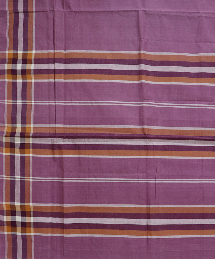 Lavender handloom cotton rajahmundry saree