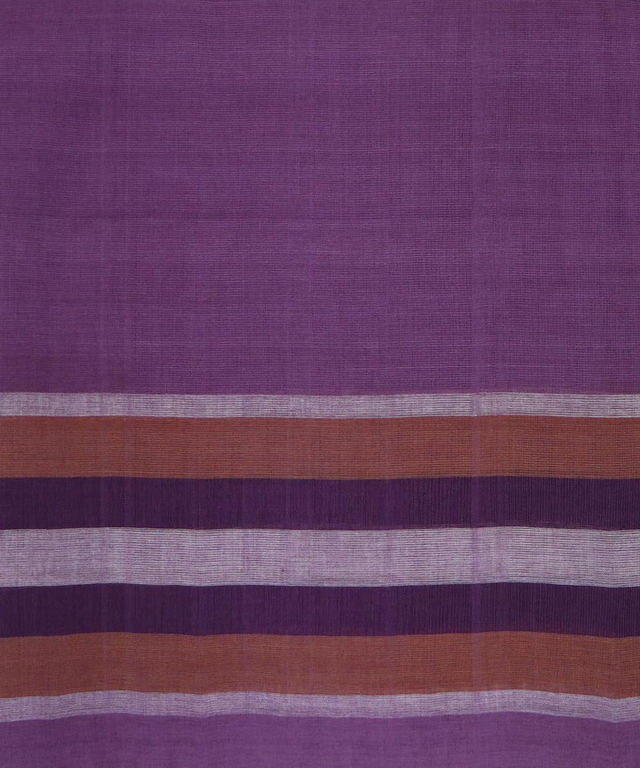 Lavender handloom cotton rajahmundry saree