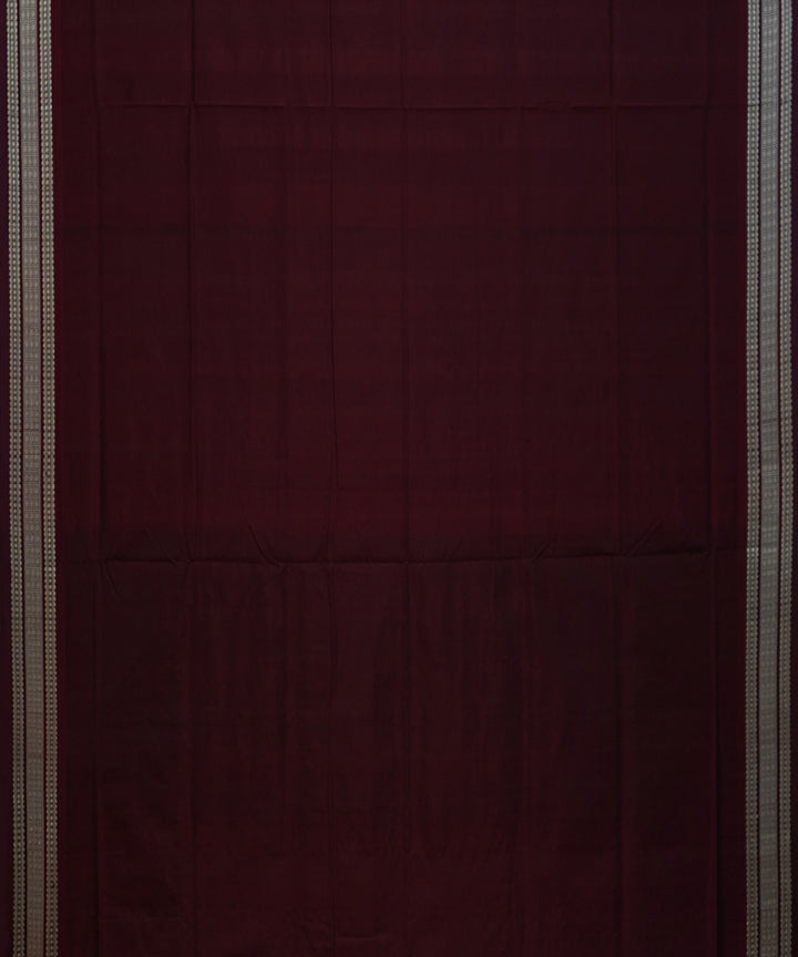 Cyan green and maroon handwoven silk bomkai saree