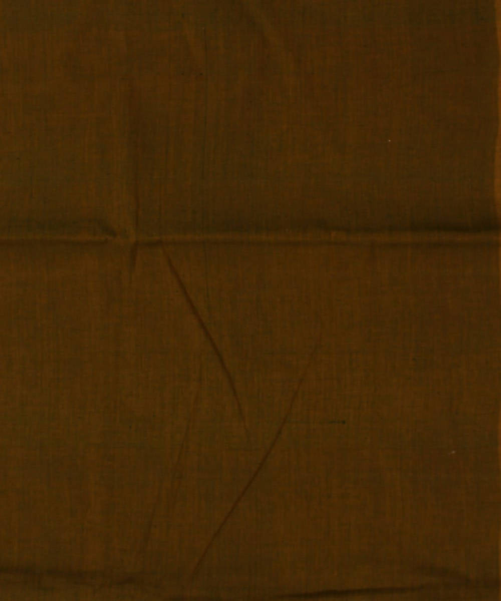 0.8m Yellow and Green Handloom Cotton Fabric