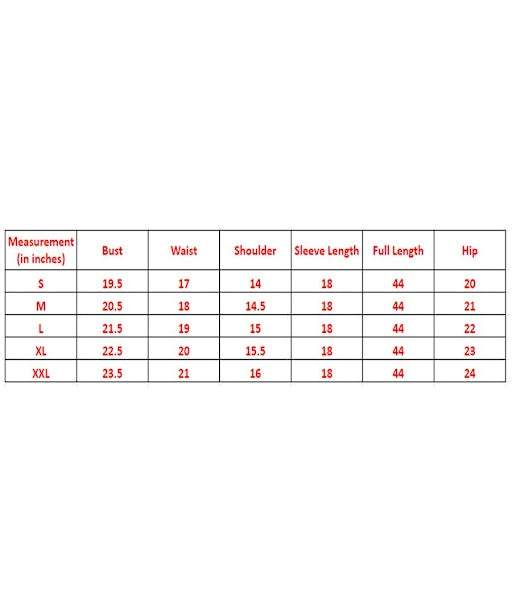 Red neran hand embroidery cotton kurta