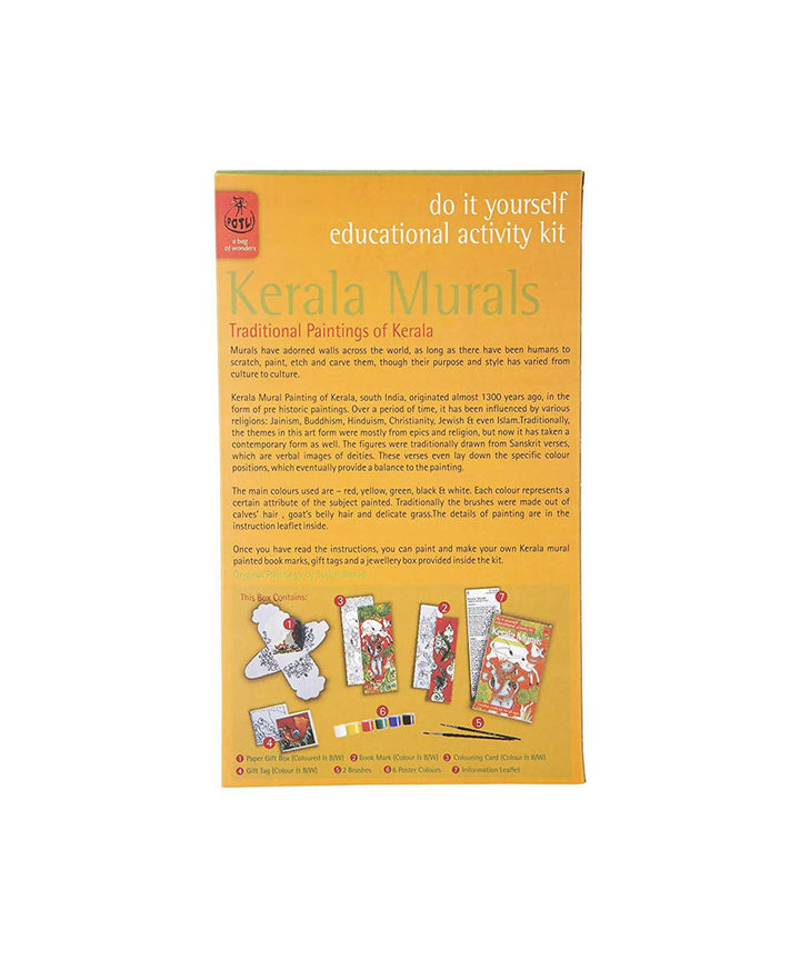 Handmade DIY Educational Colouring Kit (Kerala Mural Painting)