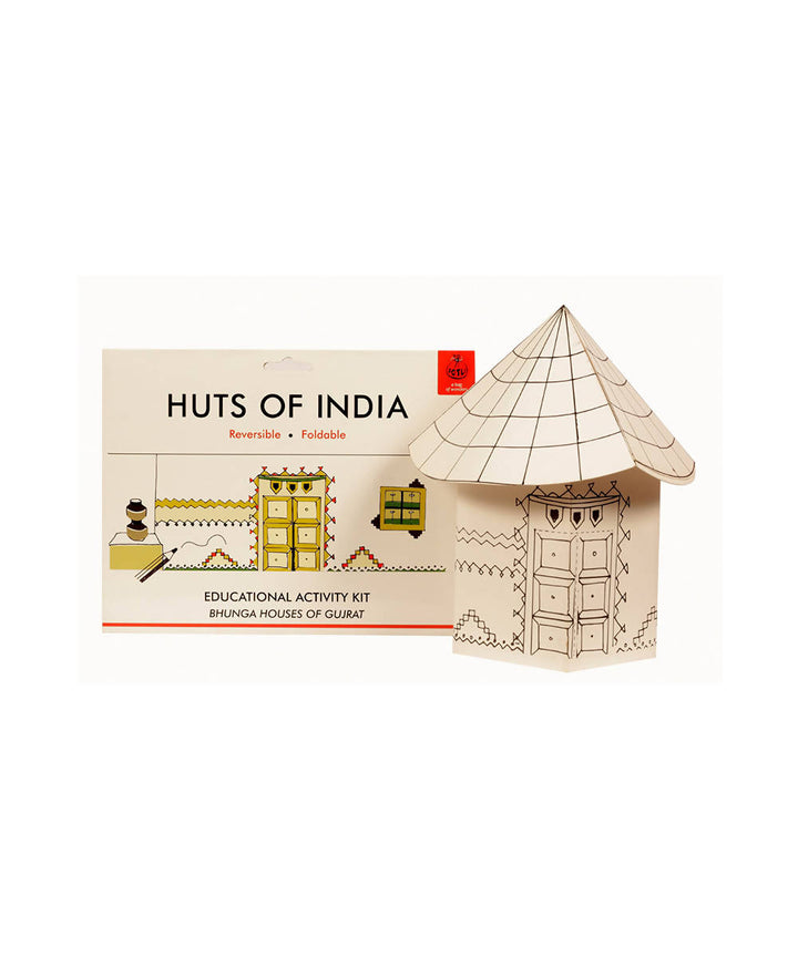 Educational DIY Colouring Kit(Bonga Huts of Gujrat)Learning Activity
