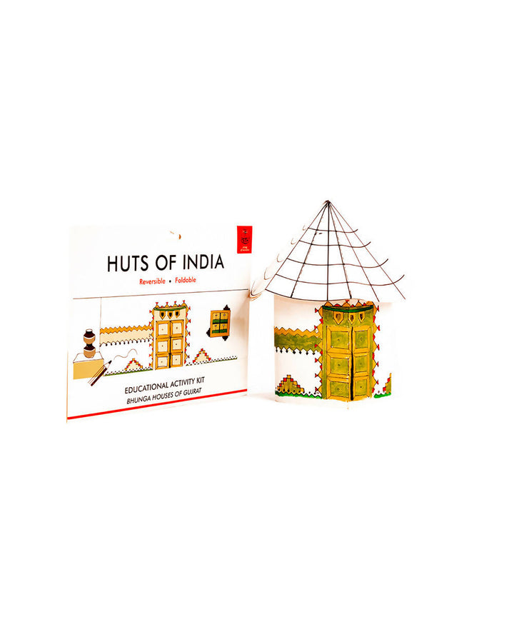 Educational DIY Colouring Kit(Bonga Huts of Gujrat)Learning Activity