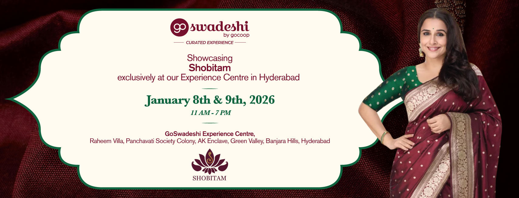 GoSwadeshi by gocoop, Shobitam Popup, Banjara Hills, Hyderabad