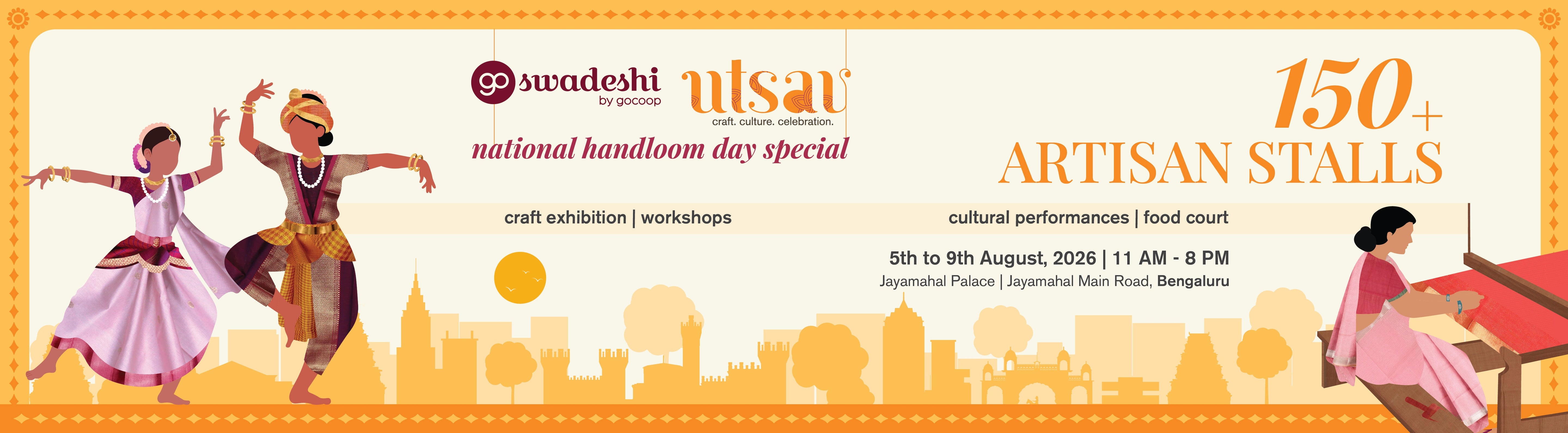 GoSwadeshi by gocoop Utsav, Jayamahal Palace Hotel, Bangalore