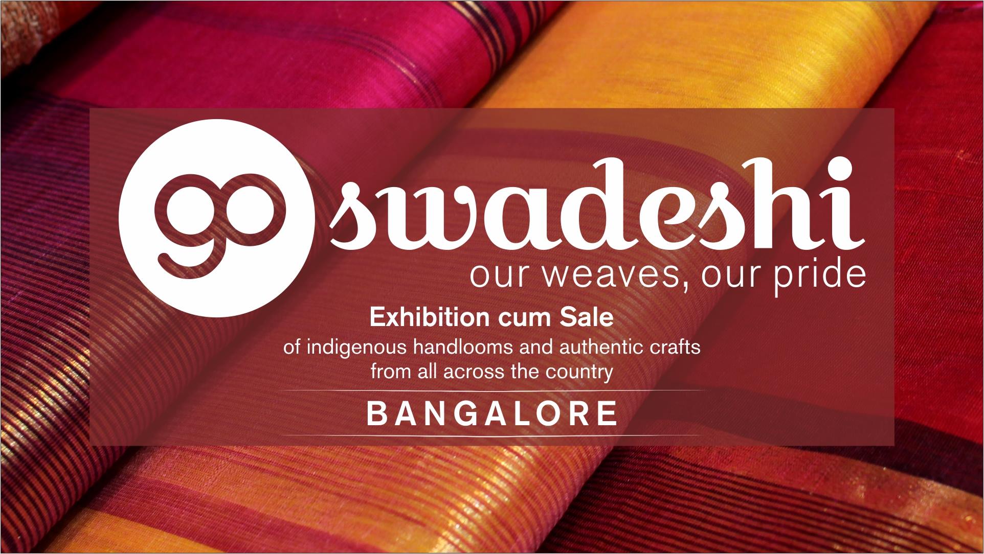 GoSwadeshi comes to Bangalore