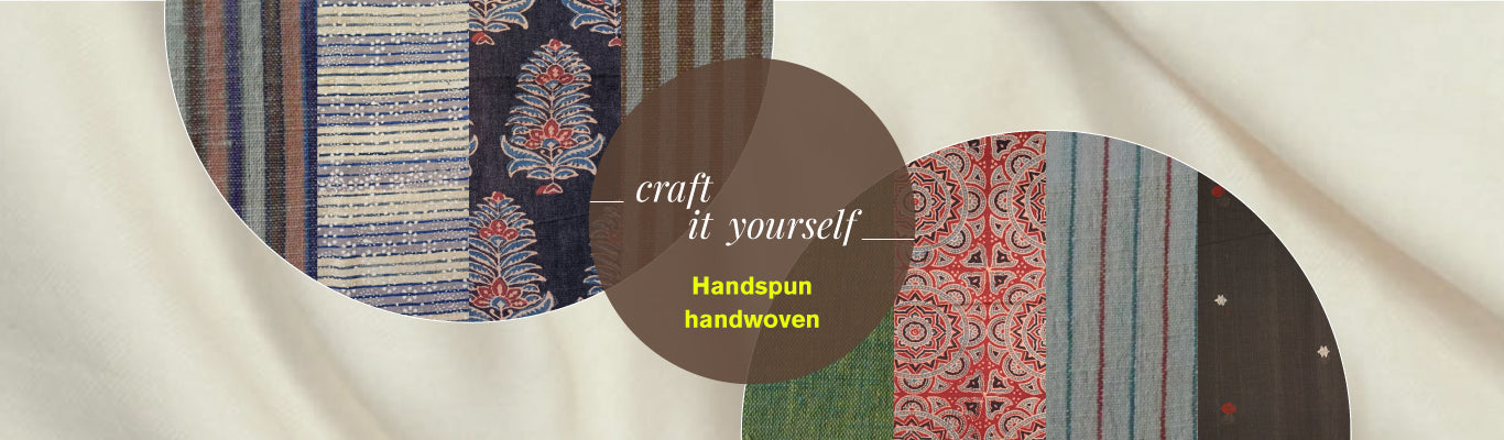 Handspun handwoven fabrics