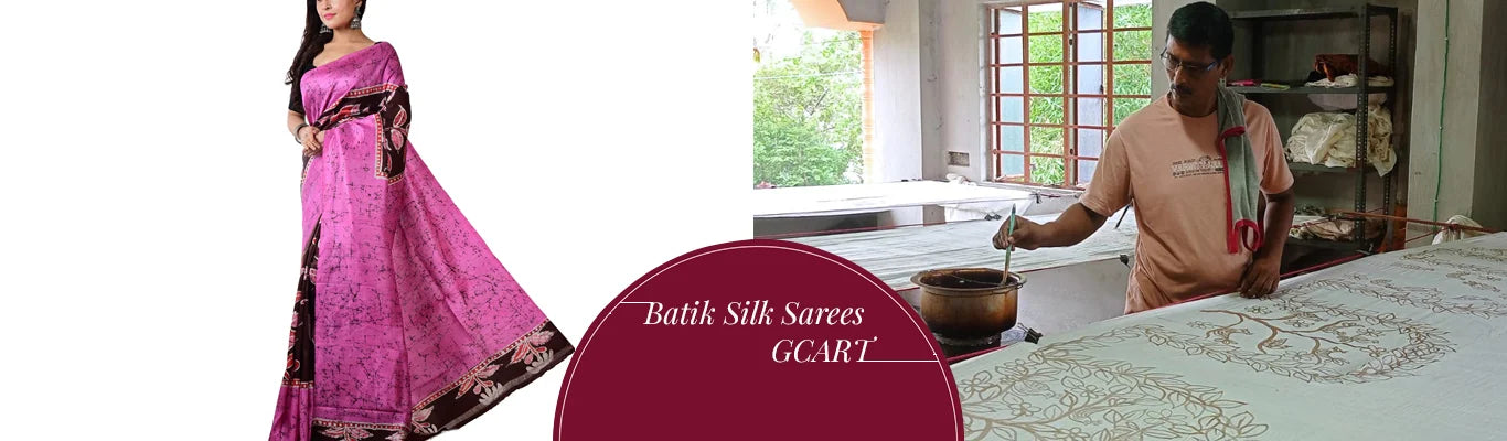 Crafting Change-Batik Silk Sarees GCART