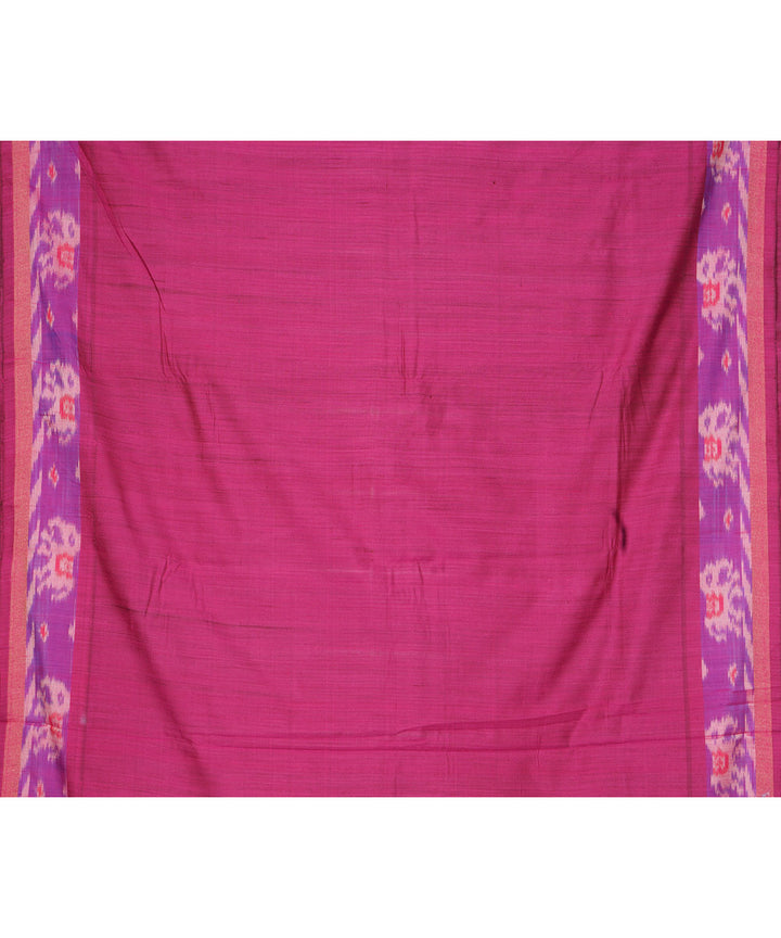 Light green pink gadwal handloom silk saree