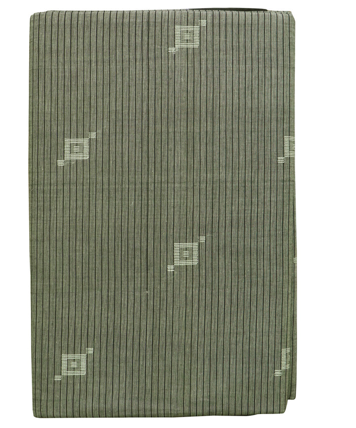 Offwhite black handwoven cotton rajahmundry saree