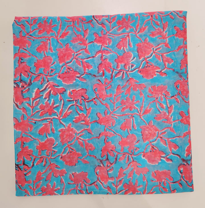 Block-Printed Dream flowers Dupatta.