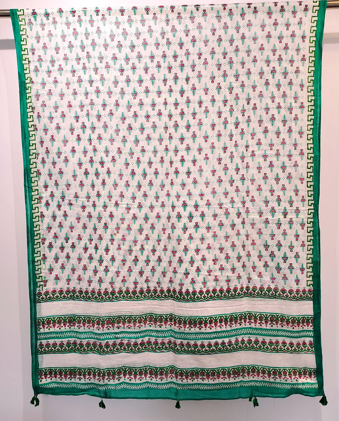 Multicolor Butti Dupatta.