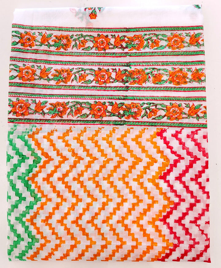 Block-Printed Lahariya Print Dupatta