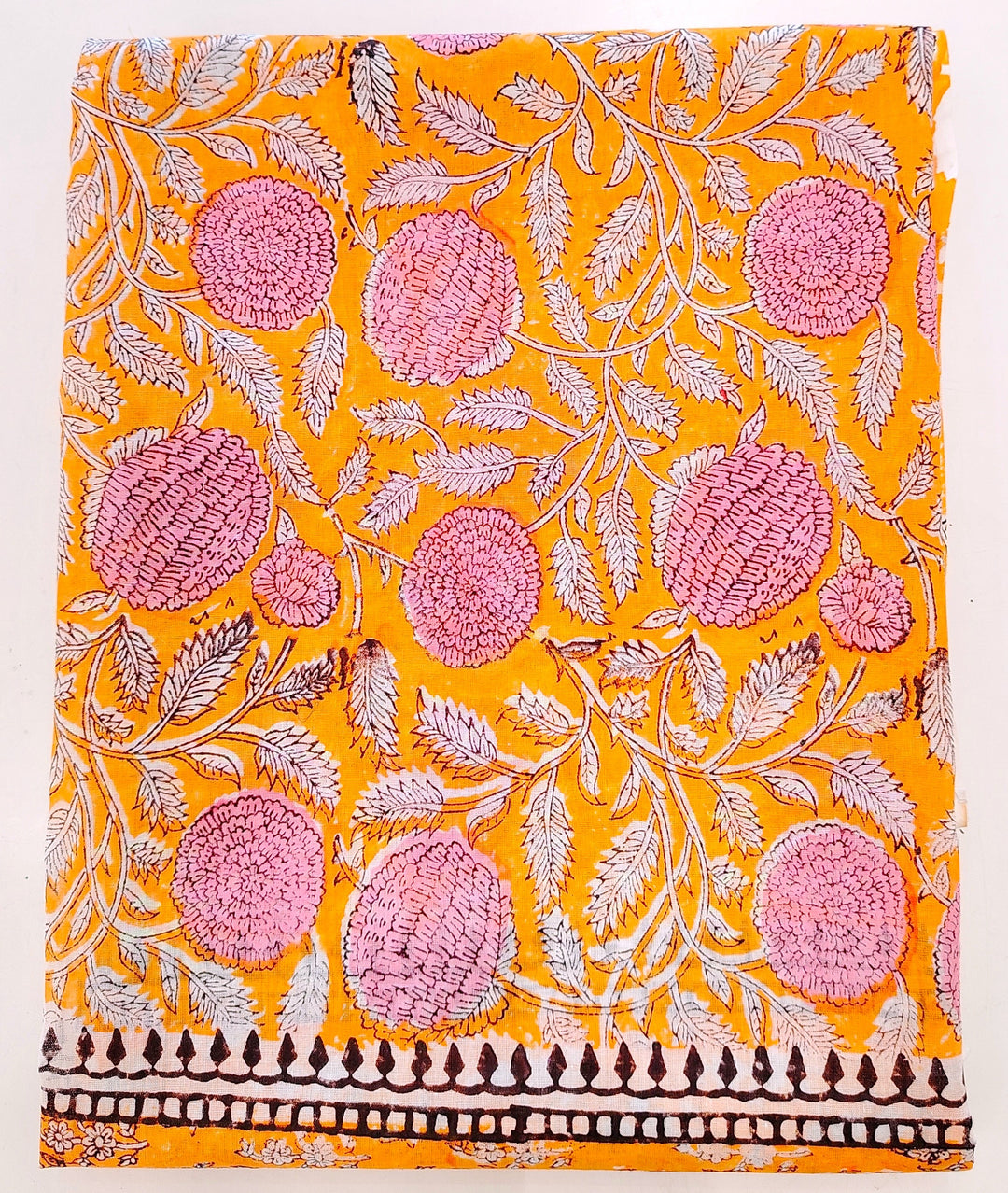 Block-Printed Jaipur Booti Dupatta.