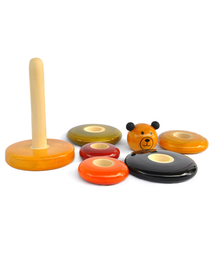 Multicolor wooden channapatna toy