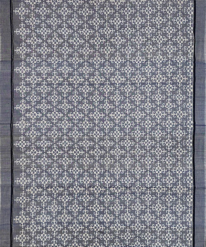 2.5 m Grey handwoven sambalpuri cotton kurta material
