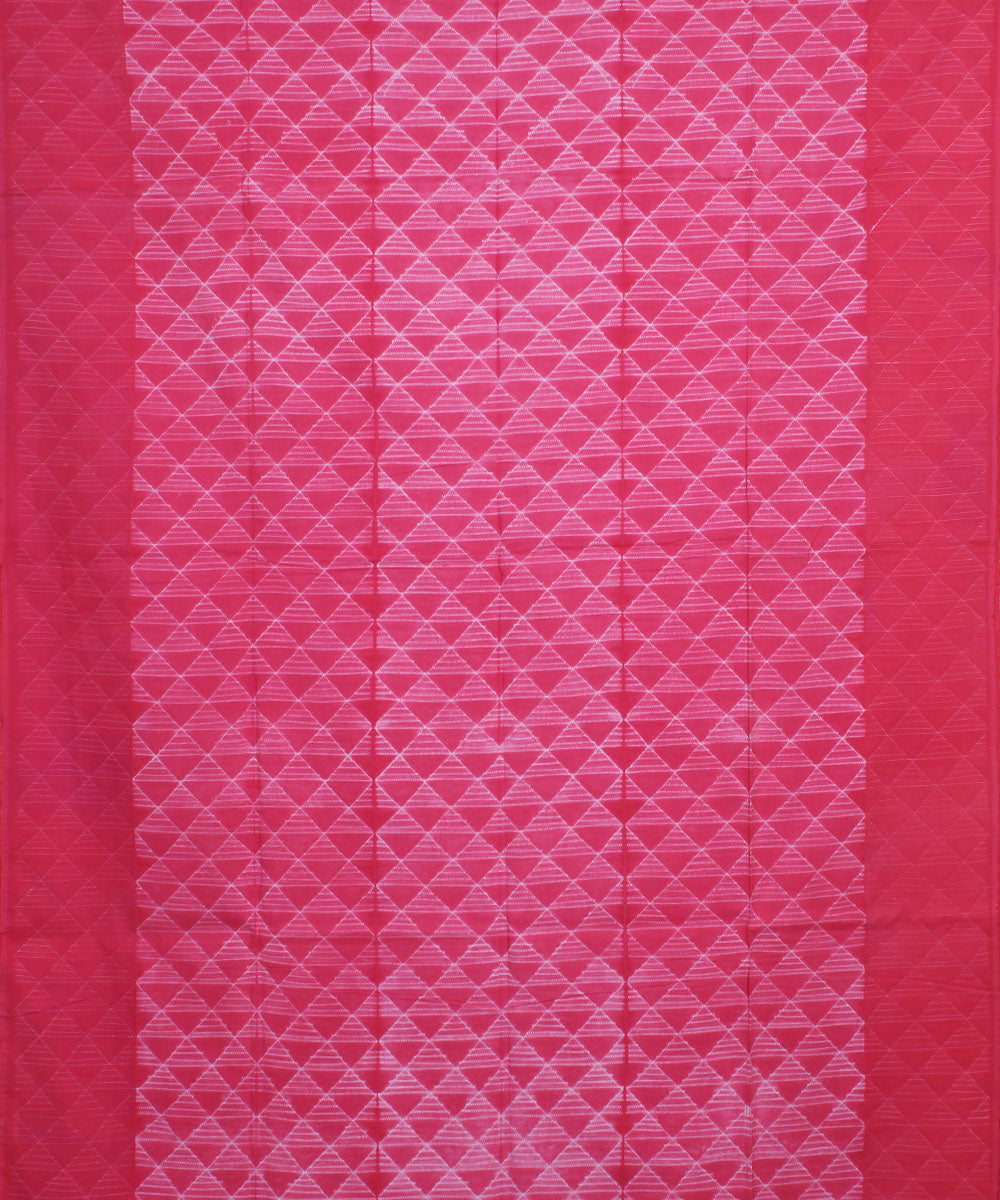 3m pink handwoven cotton shibori kurta material