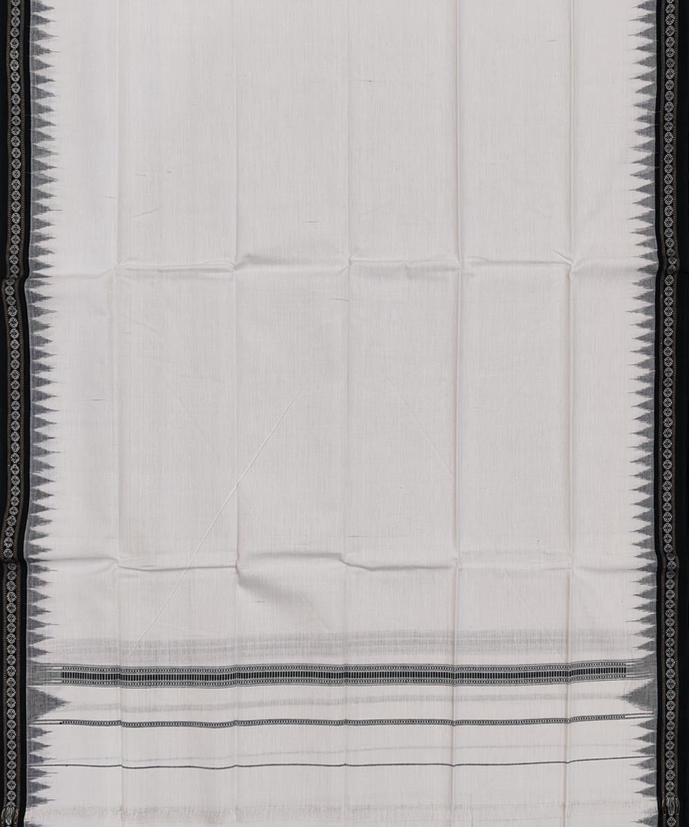 Offwhite handwoven sambalpuri towel cotton gamcha