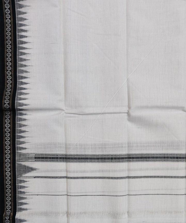 Offwhite handwoven sambalpuri towel cotton gamcha