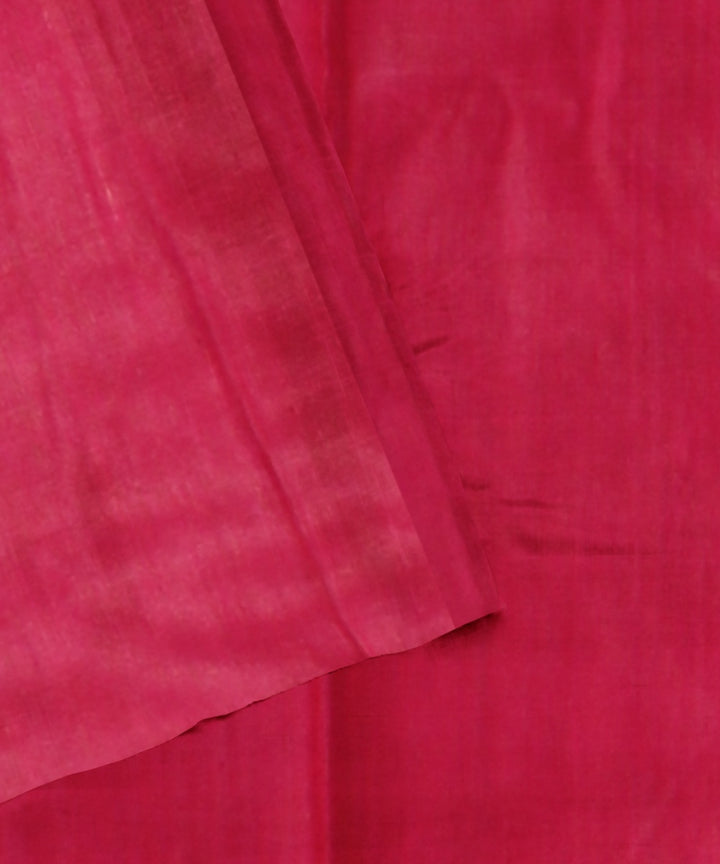 Pink Beige tussar silk handloom gopalpur saree