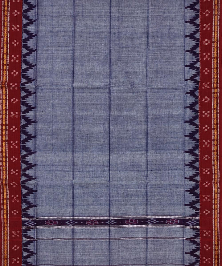 Purple handwoven cotton sambalpuri towel gamcha