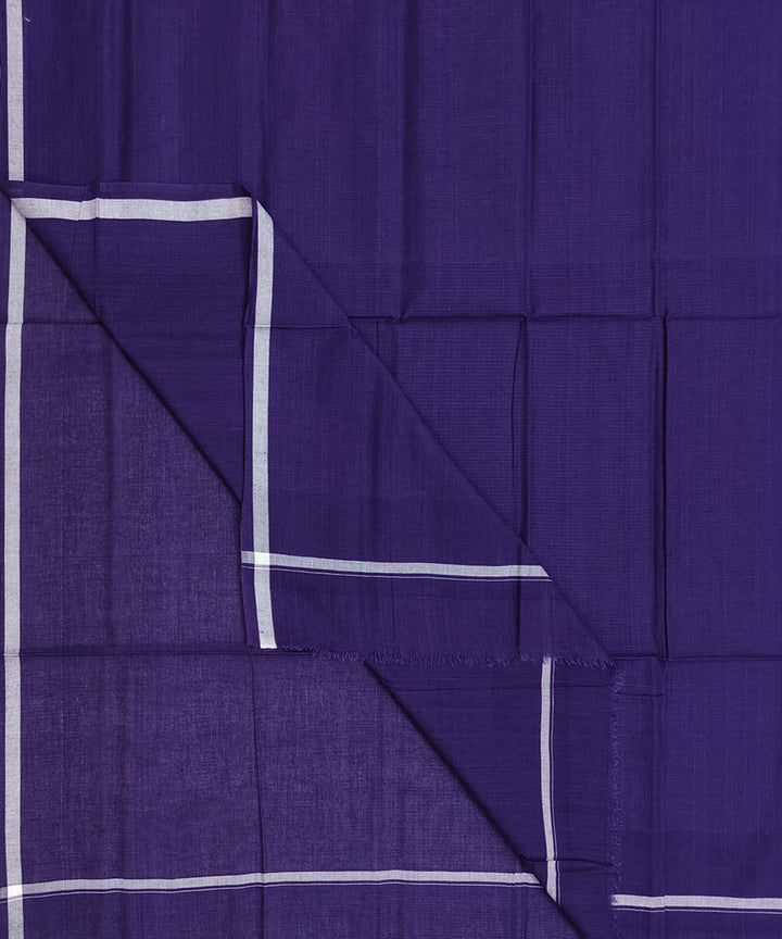 Violet handwoven cotton nuapatna lungi