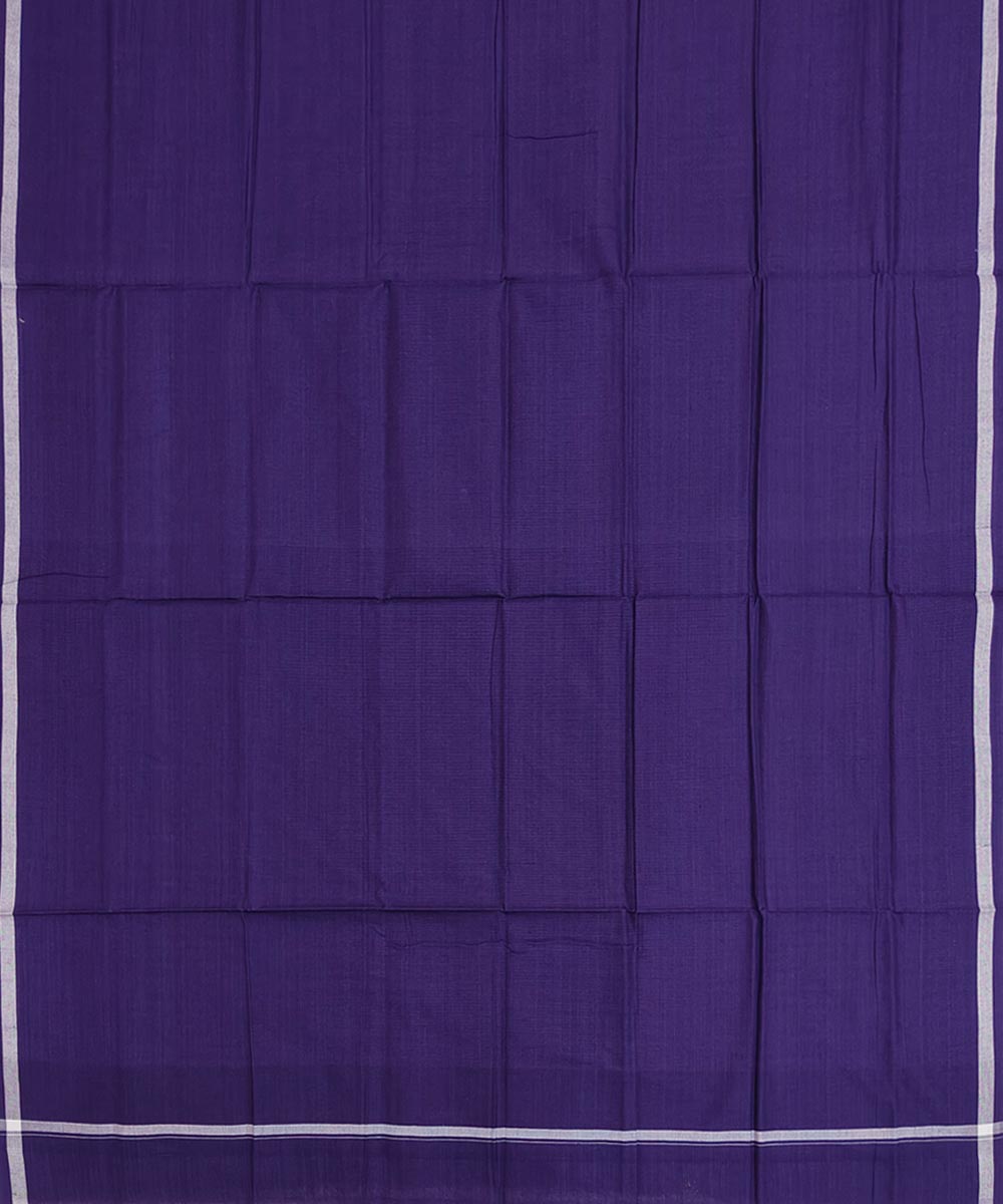 Violet handwoven cotton nuapatna lungi