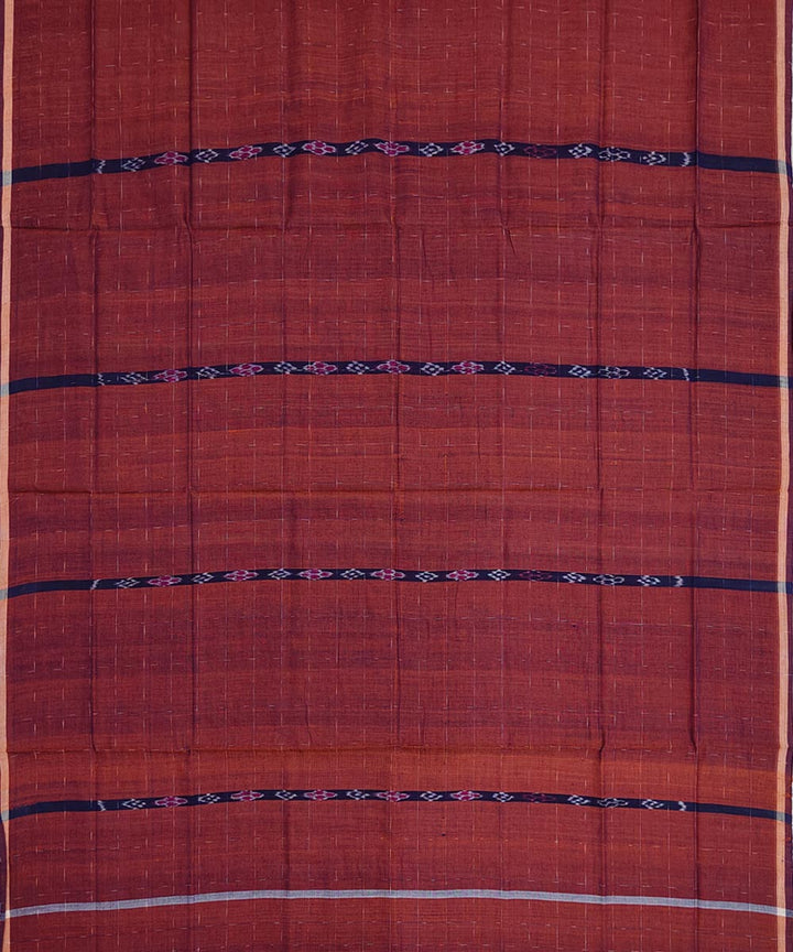 Brown puchki ghara cotton nuapatna handwoven lungi