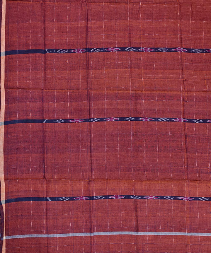 Brown puchki ghara cotton nuapatna handwoven lungi