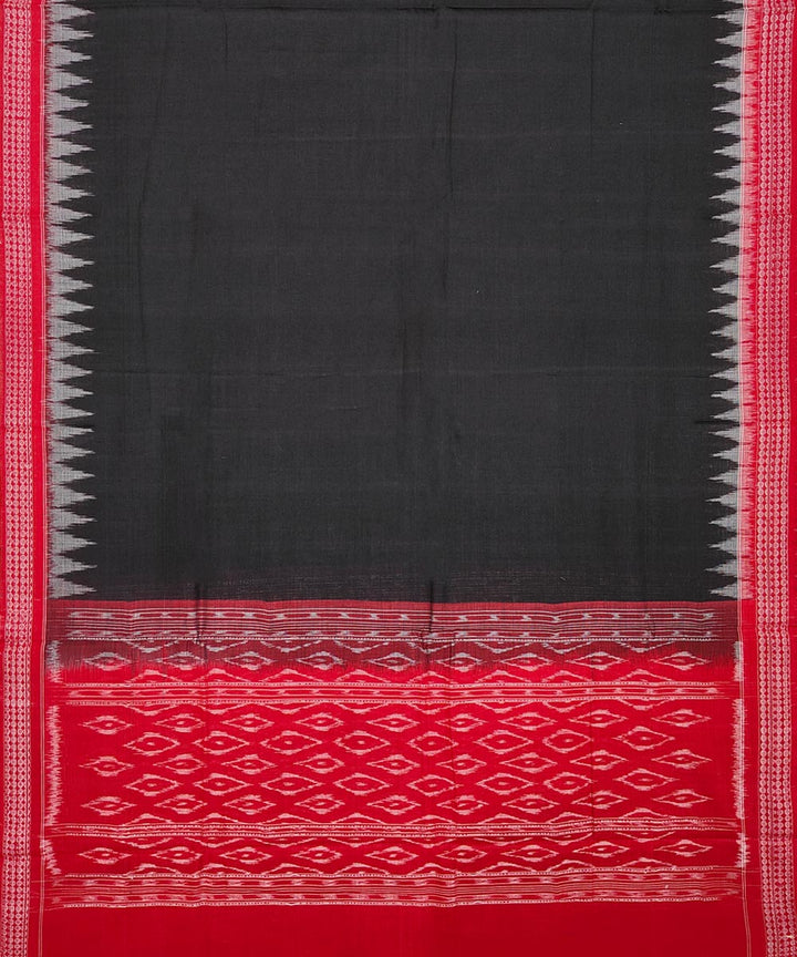 3pcs red black handwoven sambalpuri cotton dress material