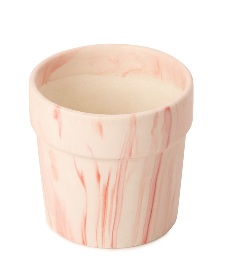 Dual tone ceramic planter