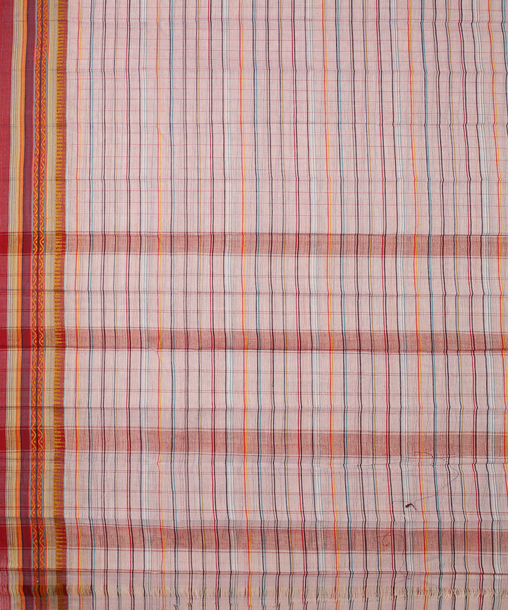 Sky blue handwoven narayanapet cotton saree