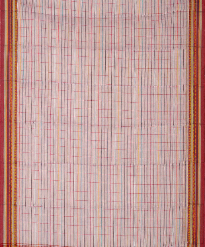 Sky blue handwoven narayanapet cotton saree