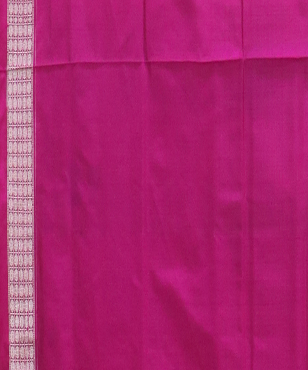 Cosmic cobalt multicolor silk handwoven sambalpuri saree