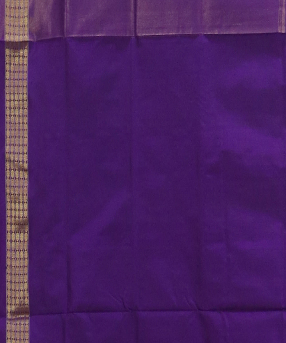 Magenta multicolor silk handwoven sambalpuri saree