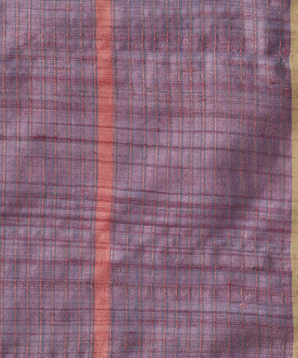 Egyptian blue kosa handloom chhattisgarh silk saree